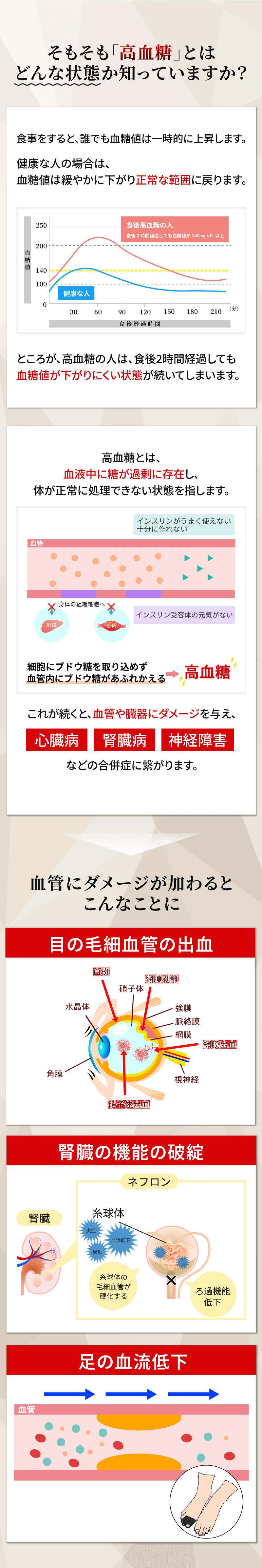 そもそも高血糖とはどんな状態かご存じですか?